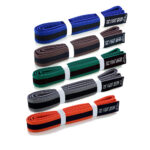 Black Stripe Belts Andr Sports