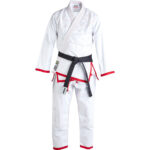 Andr Sports Adult Brazilian Jiu Jitsu Gi – White – 550g /450g JJ003