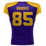 American Football High Quality Blue Jersey andr sports (3)