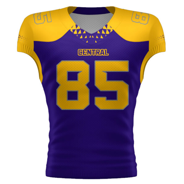 American Football High Quality Blue Jersey andr sports
