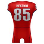 American football Red Customize Deluxe Jersey (andr sports) (1)