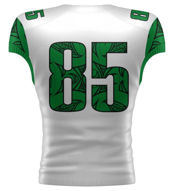 American-football-White-Green-Customize-Deluxe-Jersey-Andr-sports