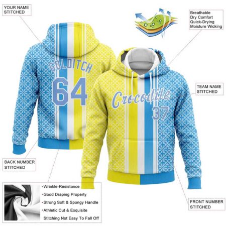 Custom-American Football-Stitched-Gold-Light-Blue-White-3D-Pattern-Design-Sports-Pullover-Sweatshirt-Hoodie-andr-sports