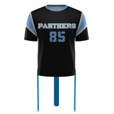 Custom Flag American Football Black Jersey