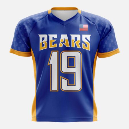 Bears Blue Lacrosse Jersey Men’s