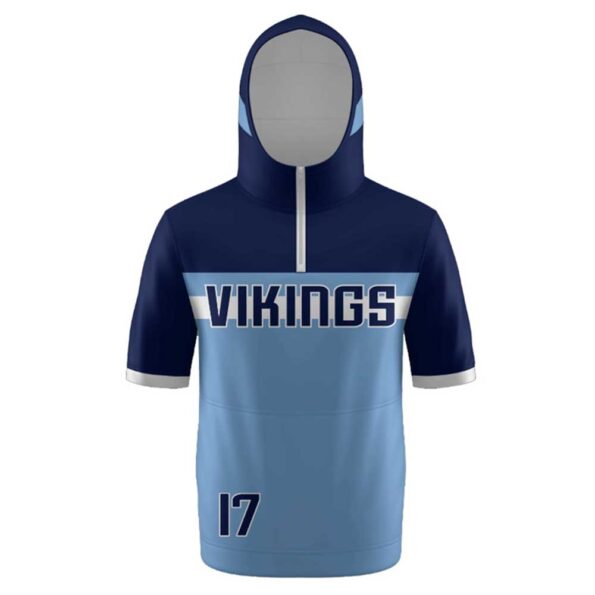 Basketball Custom-Vikings-Half-Sleeve