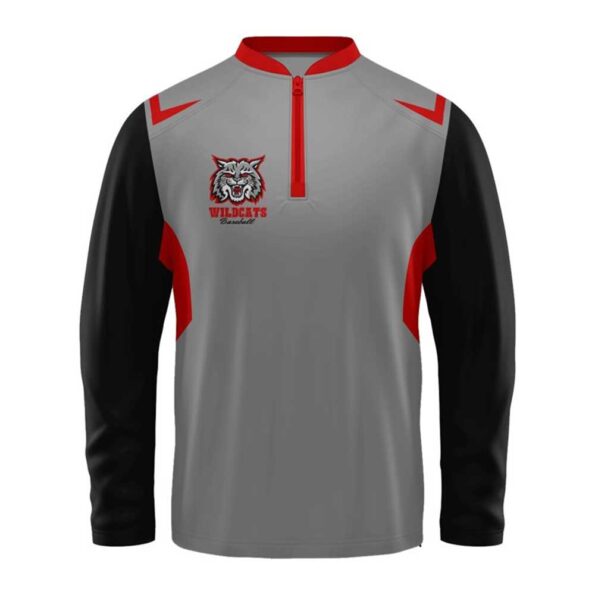 baseball WILICATS Sublimated Cage Jacket andr sports