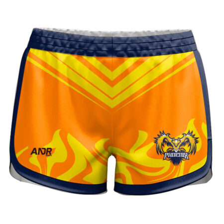 Custom Netball SlimFit Ladies Girls High Thigh Curve Shorts NS006 andr sports (5).jpg
