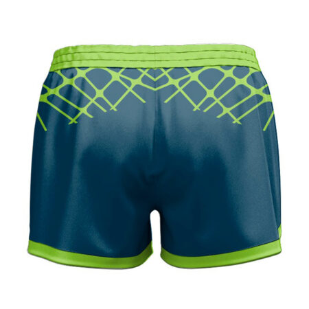 Custom Netball Slim Fit Ladies Girls High Thigh Curve Shorts NS009