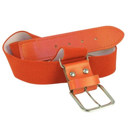 Youth & Adult Baseball Belts Orange- Andr Sports